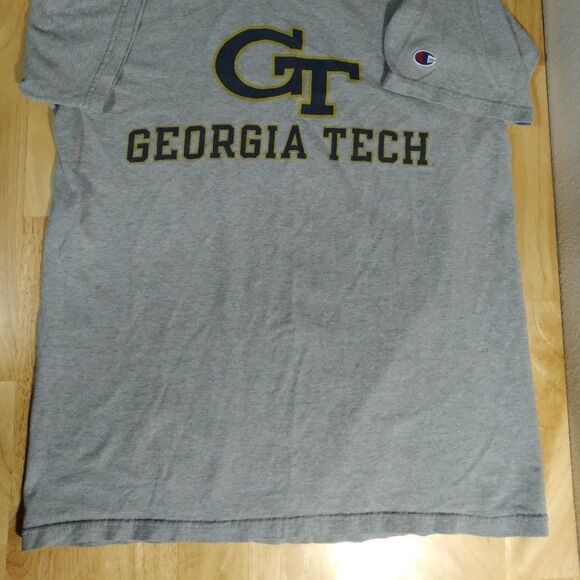 Vintage Champion Georgia Tech Logo T-Shirt - Picture 3 of 7